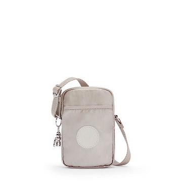 Kipling Tally Metallic Crossbody Telefon Çantası Bej Rengi | TR 1847VR